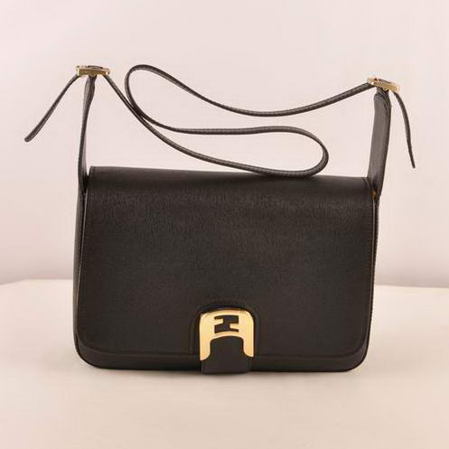 2539 Fendi Chameleon Classic Saffiiano pelle Medium Shoulder B